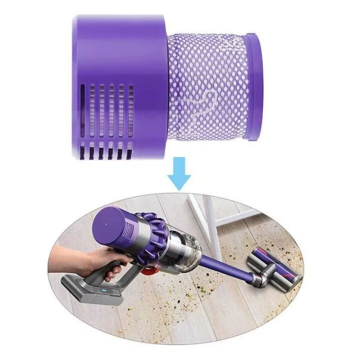 FILTRO DI RICAMBIO PER DYSON V10 HEPA FILTER PRODOTTO DI ALTA QUALITA' LAVABILE.