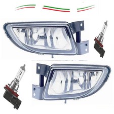 COPPIA FARETTI FENDINEBBIA ANTERIORE DX + SX FIAT BRAVO 198 01/2007-> + LAMPADIN