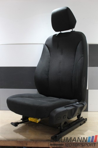SITZ vorne links Original + BMW 1er F20 SHZ Stoff Move Anthrazit Fahrerseite