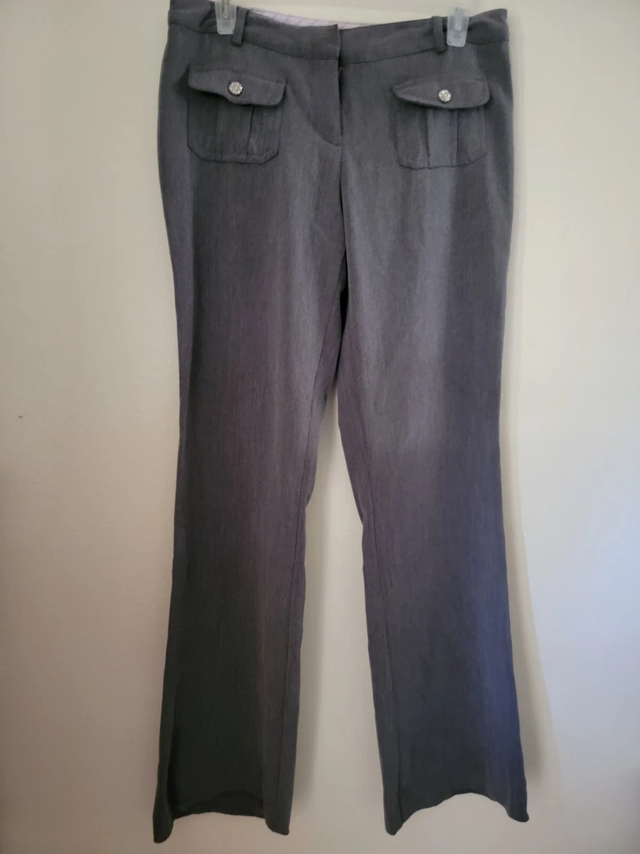 No Boundaries Stretch Gray dress pants juniors size 9