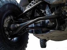 SuperATV High Clearance 1.5" Offset Chromoly A Arms for Polaris RZR Turbo -Black