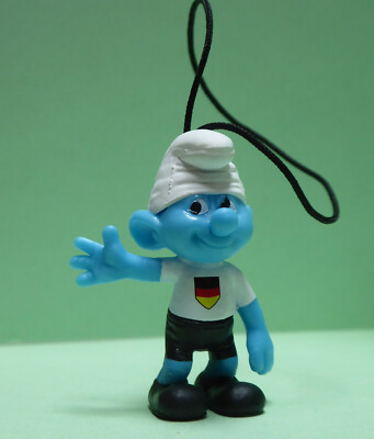 Smurf Football Player No. 10 Smurf Comic Figure by EDEKA 2012 Peyo    