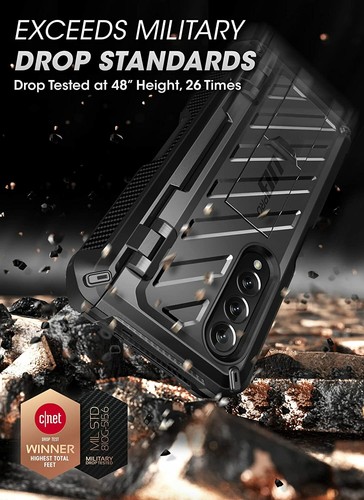 For Samsung Galaxy Z Fold 3 5G, SUPCASE FullBody DualLayer Case Shockproof Cover - Picture 6 of 33