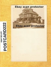 X RPPC HOUSE unknown location postcard 1908-29 #vv8vm