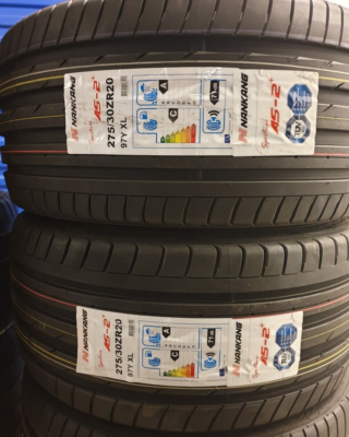 2X NEW NANKANG AS-2+ SPORT CAR TYRES 275/30 ZR20 XL 97Y 275 30 20