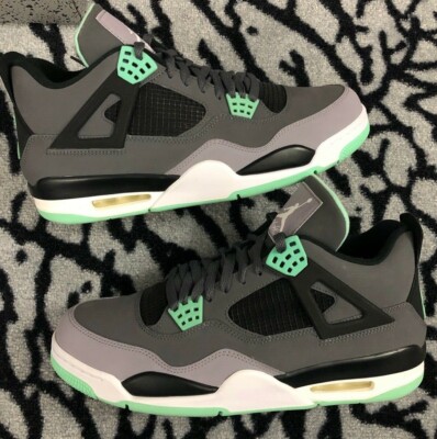 Jordan 4 Green glow size 12 s-l400.jpg main image 2
