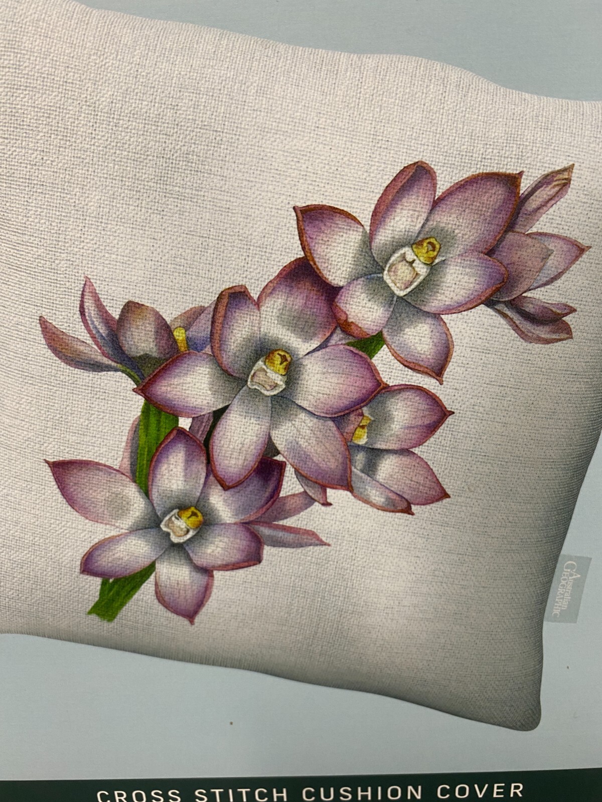 BNIB Australian Geographic Botanical Anne Hayes Cross Stitch Cushion Cover Kit eBay