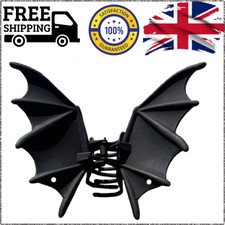 1 Piece Halloween Hair Accessories Metal Bat Hair Clips Black Color Cute Fashion