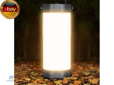 Campinglampe & Zeltlampe: Kompakte 1200lm Camping Licht mit