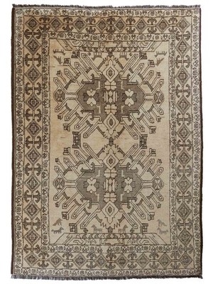 Khademi Afghan Orientteppich 202x159 | Handgeknüpfter Teppich aus Wolle