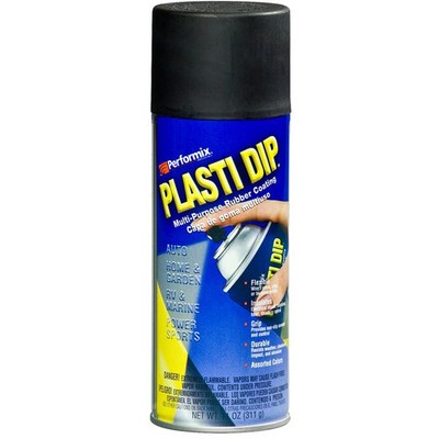 Rubberized Matte Black Spray, 11Oz