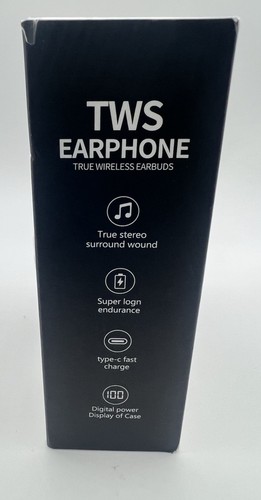 TWS Stereo Eaprhone ENC True Wireless Bluetooth Earphone AI Translation - Photo 2 sur 16