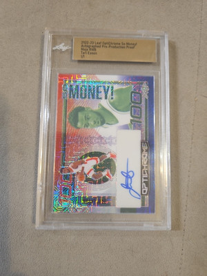 2022-23 LEAF ROOKIE 1/1 AUTO TARI EASON MOJO RWB ROCKETS CHEAPEST ON EBAY MINT 