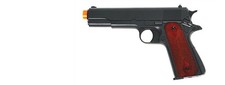 Airsoft Gun HFC Heavy 1911 Gas Repeater Pistol Black