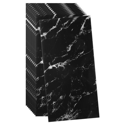 10pcs Peel and Stick Marble Wall Panels 23.6'' x 11.8'' Brick Wallpaper, E-011