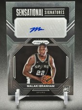2022-23 Panini Prizm - Sensational Signatures Malaki Branham #SS-MR (AU, RC)