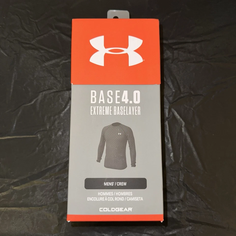Under Armour Coldgear Base 4.0 Extreme Long Sleeve Baselayer Men's Size S NEW - Image 2 of 4