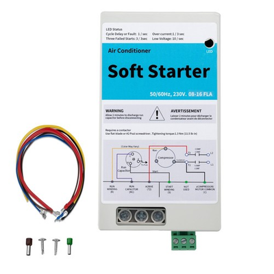 #ad 08 16A Air Conditioner Soft Start Kit for Home Use – Fits 1.75 3.5 Ton AC Units $145.00