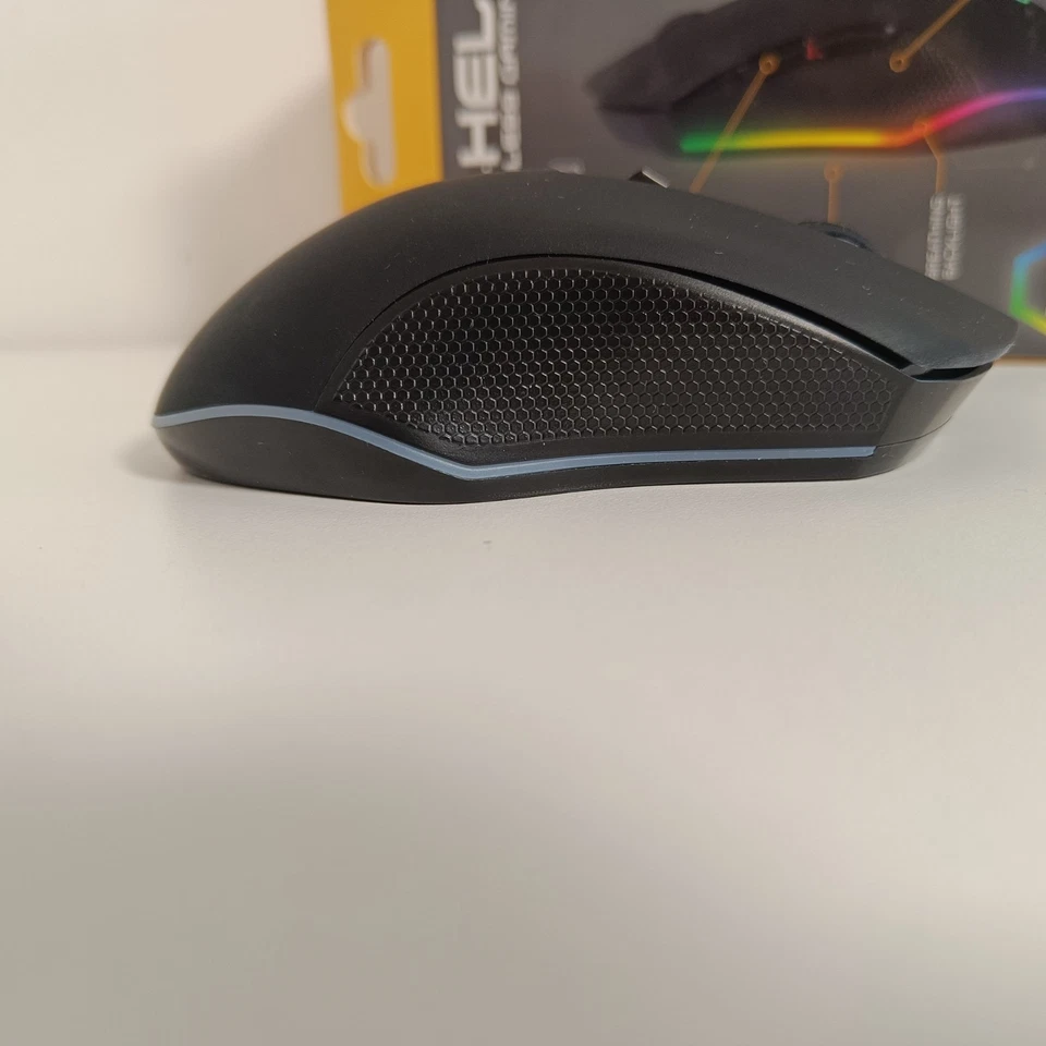 Wireless Gaming Mouse - G-LAB KULT-HELIUM - Adjustable DPI, 6 Buttons - Black - Image 3 of 4
