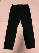 Charter Club Women's Sz 4P Black Classic Fit Side Zip Straight Leg Pant