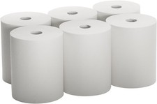 Enmotion Compatible High Capacity Paper Towels, 10" X 800' Roll, White, 6 Rolls