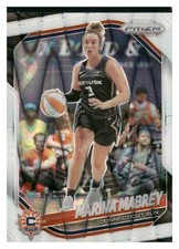 Marina Mabrey White Seismic Prizms - 2025 Panini WNBA #18 Connecticut Sun NM