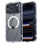 Magnetic Clear Case for iPhone 17 Pro MagSafe Shockproof Heavy Duty Phone Cover