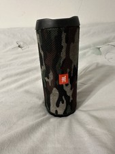 JBL Flip 4 Portable Waterproof Bluetooth Wireless Speaker, Camo, Used
