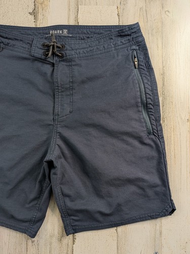 Roark Shorts Mens 30 Layover 2 Dark Blue 8" Inseam Drawstring - Picture 3 of 15