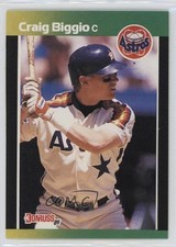 1989 Donruss Baseball's Best Box Set Craig Biggio #176 HOF 05v0