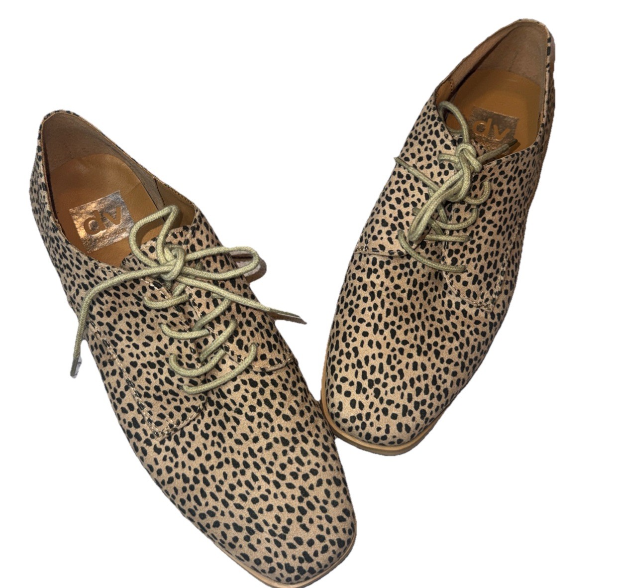 Dolce Vita Pablo Brown Leopard Shoes 7 