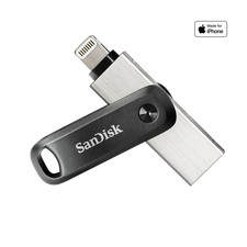 SanDisk 256GB iXpand Flash Drive Go, for iPhone and iPad - SDIX60N-256G-GN6NE