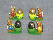 Eierbecher Osterhase SCHULTE Osterhasen Holz 10cm Oster Tischdekoration Figur