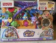 FISHER PRICE SONGS  SMILES DISCOVERY GYM L7335 NEW 