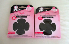 2 Box Hollywood Fashion Secrets Gentle No-Show Concealers, DEEP DARK Skin Tones