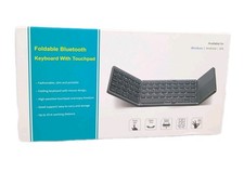 B033 Foldable Bluetooth Wireless Keyboard With Touchpad