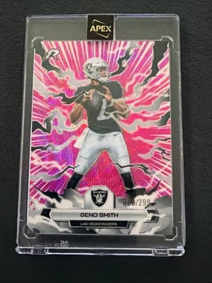 2026 Topps Resurgence Geno Smith #51 Surge Refractor Magenta /299 Raiders