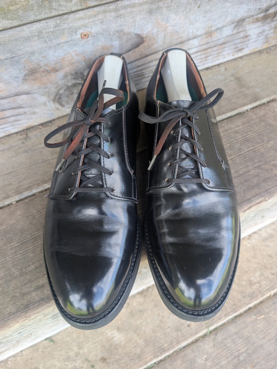 Red Wing Y2K Postman 101 Black Leather Oxford Lace Up Working