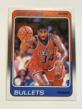1988-89 Fleer Basketball #119 - John Williams - Washington Bullets
