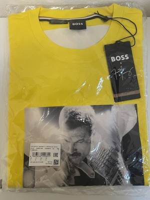 Hugo Boss Freddie Mercury Queen Band T-Shirt Herren (M)