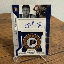 Paul George rookie autograph card