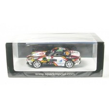 Spark S6565 1/43 ABARTH 124 RALLY RGT LACRACING.BE #39 RALLY MONTE CARLO 2020