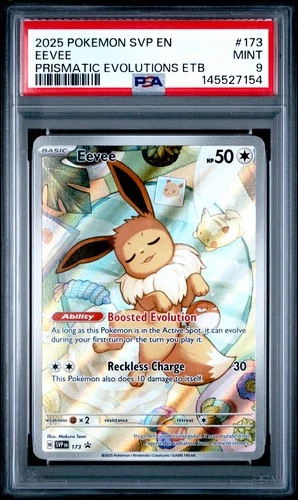 Eevee 173/SV-P Promo Prismatic Evolutions PSA 9 Pokémon card