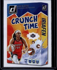 2025 Donruss WNBA #20 Kiki Iriafen Crunch Time