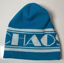80s Teal Chaos Beanie - Acrylic - Made in Can...