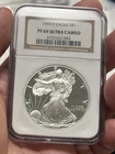 1997-P $1 American Silver Eagle NGC PF69 Ultra Cameo Proof Coin