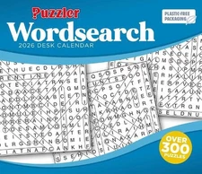 2026 Word Search, Puzzler Box Calendar by Carousel Calendars (English)
