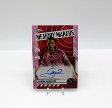 2024 Topps Chrome MLS Memory Makers Red Wave 2/5 Sergio Busquets Inter Miami