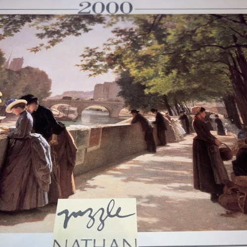 2000p Puzzle Nathan Grands Peintres Collection Jules Trayer Les Grands Augustins - Picture 3 of 10