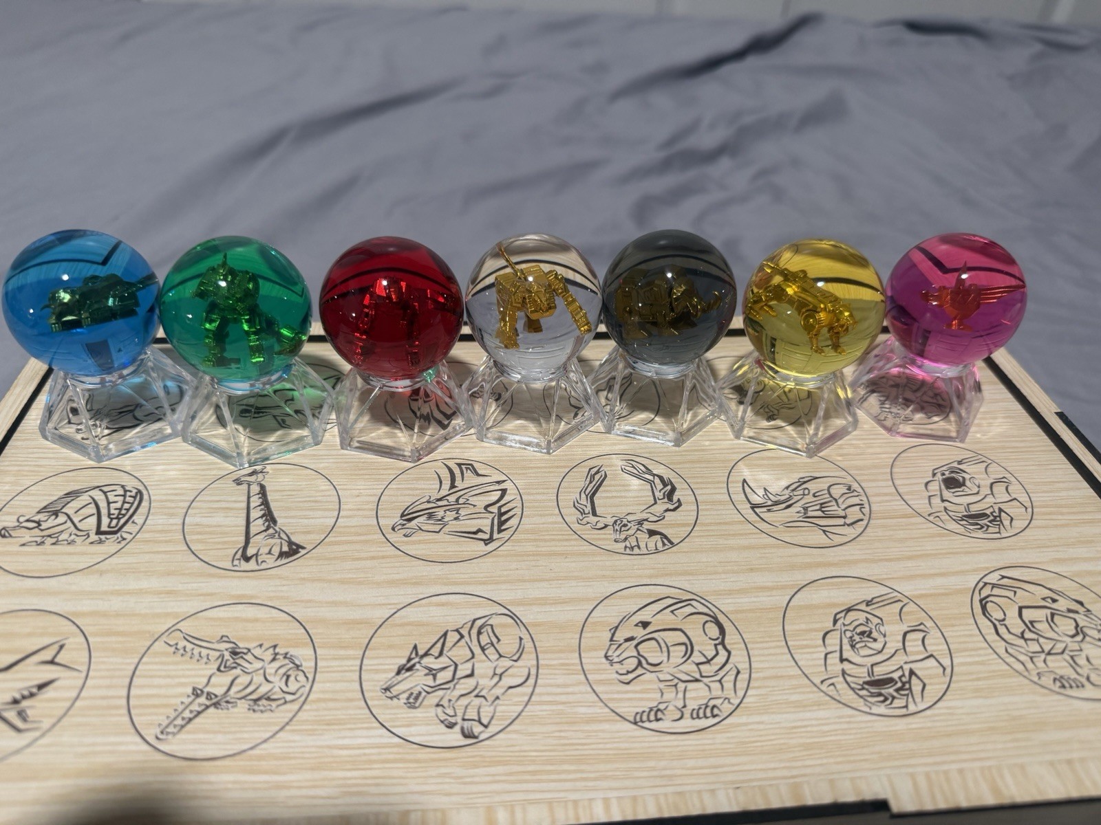 Gaoranger Crystal MMPR crystal handmade customer 7 Crystal